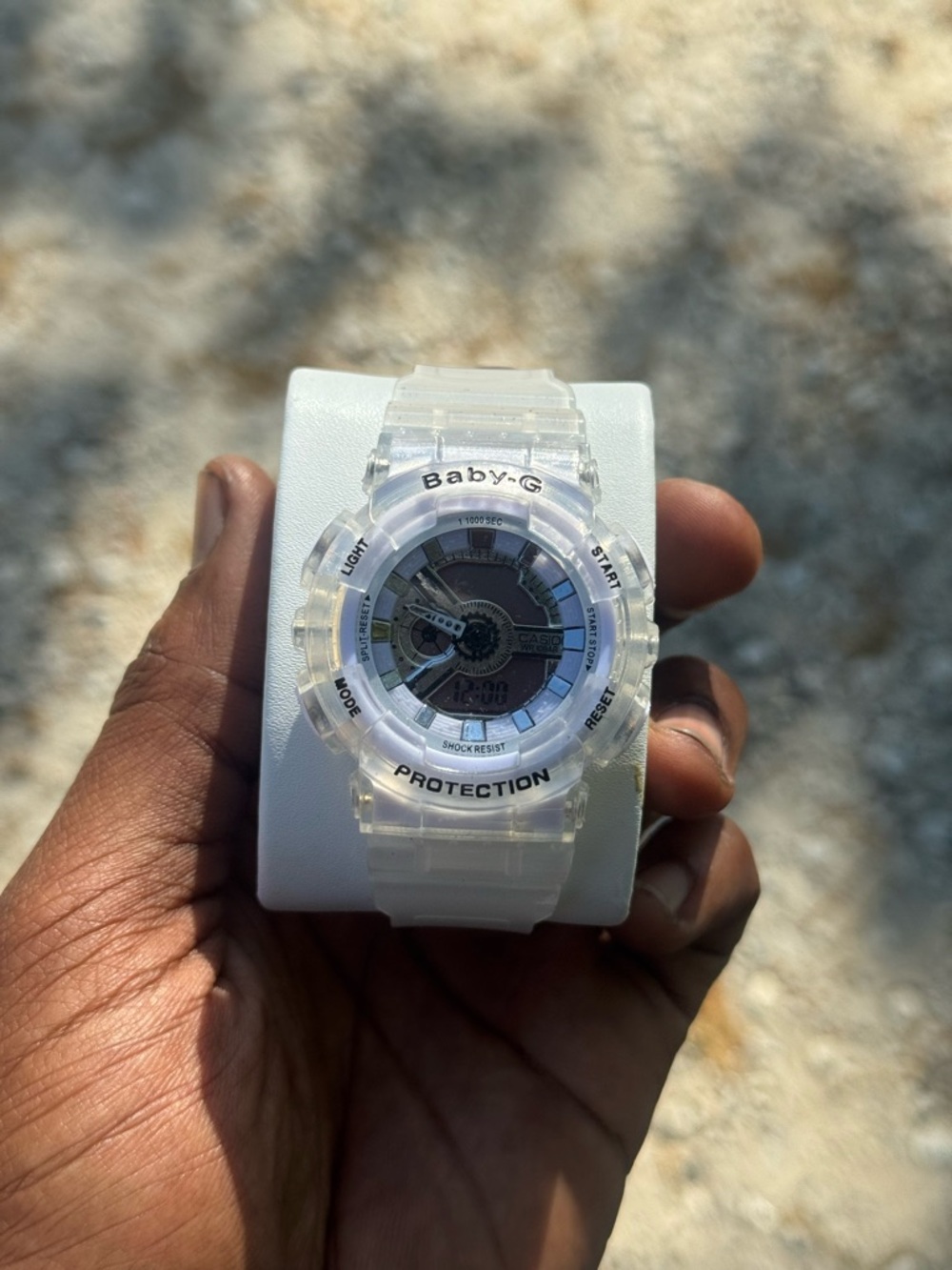 G-Shock Baby-G Clear Transparent Watch
